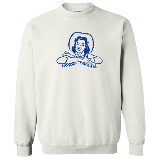 Cowgirl Embroidered Crewneck