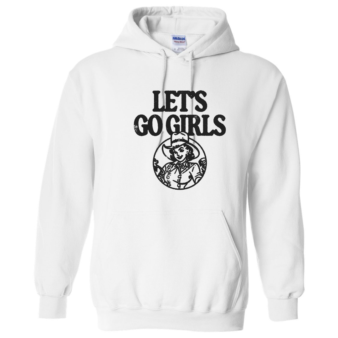 Lets Go Girls Vinyl Sweatshirt